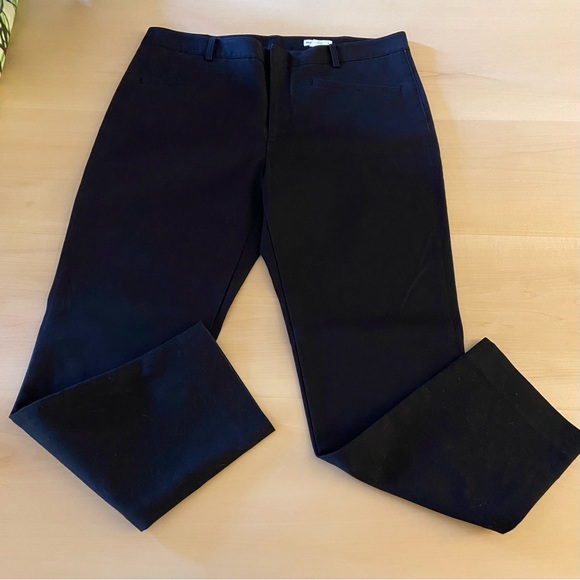 CLUB MONACO deep black dress pants. High quality. Size 10 circa 2010. - Picture 1 of 11